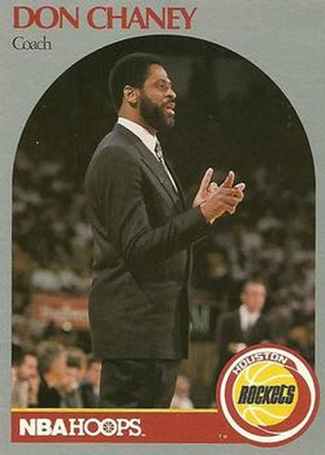 #314 Don Chaney - Houston Rockets - 1990-91 Hoops Basketball