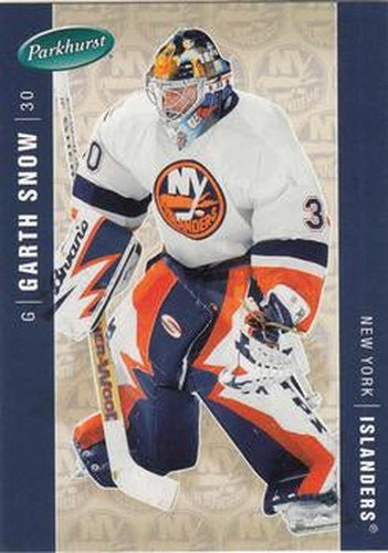 #314 Garth Snow - New York Islanders - 2005-06 Parkhurst Hockey