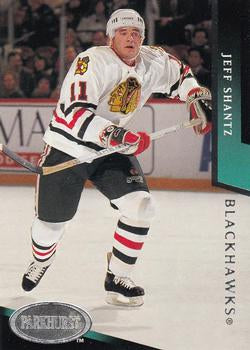 #314 Jeff Shantz - Chicago Blackhawks - 1993-94 Parkhurst Hockey