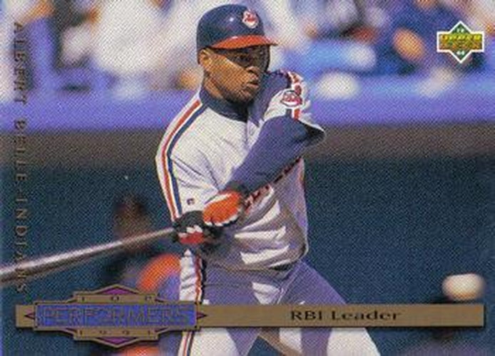 #314 Albert Belle - Cleveland Indians - 1994 Collector's Choice Baseball