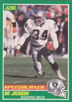 #314 Bo Jackson - Los Angeles Raiders - 1989 Score Football