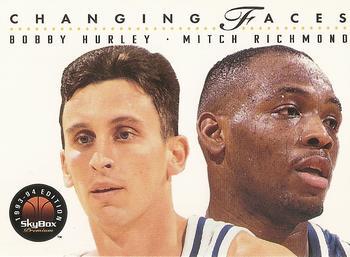 #314 Bobby Hurley / Mitch Richmond - Sacramento Kings - 1993-94 SkyBox Premium Basketball