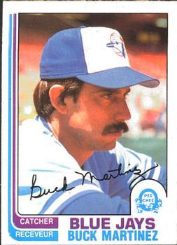 #314 Buck Martinez - Toronto Blue Jays - 1982 O-Pee-Chee Baseball