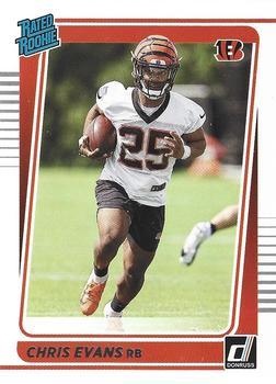 #314 Chris Evans - Cincinnati Bengals - 2021 Donruss Football