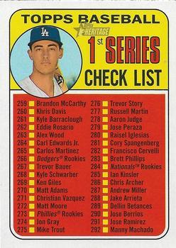 #314 Cody Bellinger - Los Angeles Dodgers - 2018 Topps Heritage Baseball
