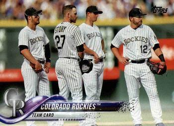 #314 Colorado Rockies - Colorado Rockies - 2018 Topps Baseball