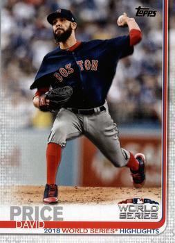 #314 David Price - Boston Red Sox - 2019 Topps Baseball