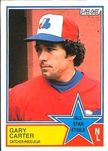 #314 Gary Carter - Montreal Expos - 1983 O-Pee-Chee Baseball