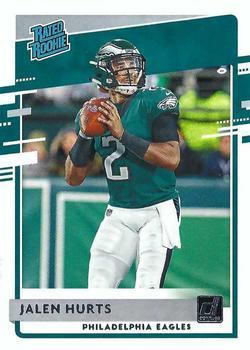 #314 Jalen Hurts - Philadelphia Eagles - 2020 Donruss Football