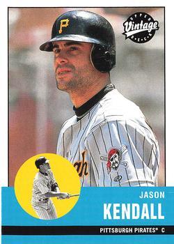 #314 Jason Kendall - Pittsburgh Pirates - 2001 Upper Deck Vintage Baseball