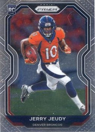 #314 Jerry Jeudy - Denver Broncos - 2020 Panini Prizm Football