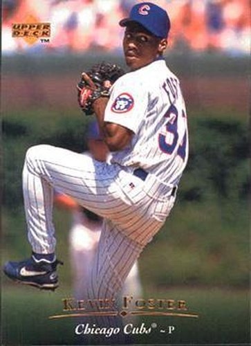 #314 Kevin Foster - Chicago Cubs - 1995 Upper Deck Baseball