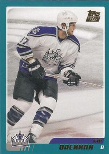 #314 Kip Brennan - Los Angeles Kings - 2003-04 Topps Hockey