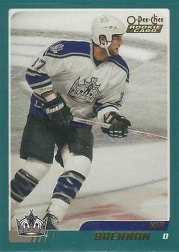 #314 Kip Brennan - Los Angeles Kings - 2003-04 O-Pee-Chee Hockey