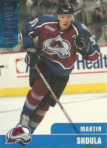 #314 Martin Skoula - Colorado Avalanche - 1999-00 Be a Player Memorabilia Hockey