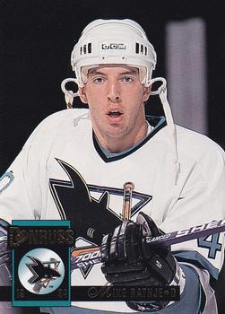 #314 Mike Rathje - San Jose Sharks - 1993-94 Donruss Hockey