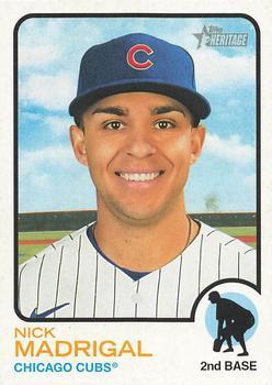 #314 Nick Madrigal - Chicago Cubs - 2022 Topps Heritage Baseball