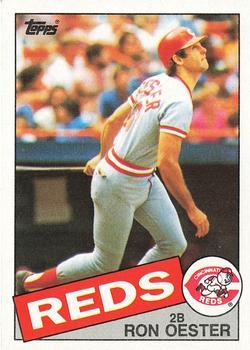#314 Ron Oester - Cincinnati Reds - 1985 Topps Baseball