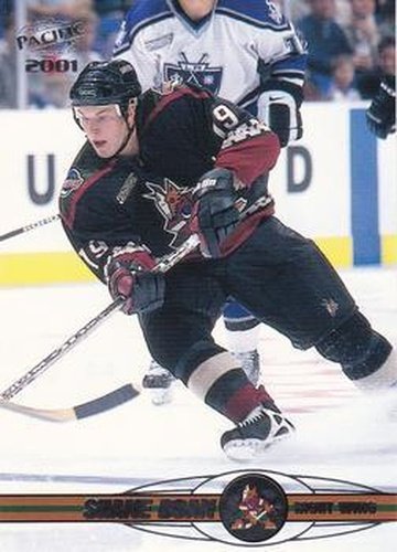 #314 Shane Doan - Phoenix Coyotes - 2000-01 Pacific Hockey