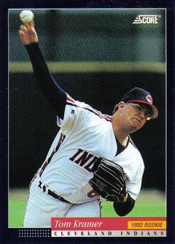 #314 Tom Kramer - Cleveland Indians -1994 Score Baseball