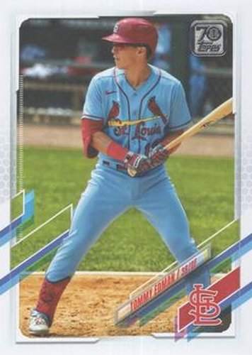 #314 Tommy Edman - St. Louis Cardinals - 2021 Topps Baseball