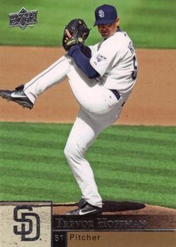 #314 Trevor Hoffman - San Diego Padres - 2009 Upper Deck Baseball