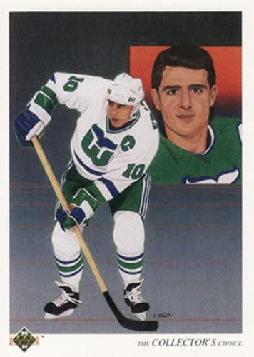 #314 Ron Francis - Hartford Whalers - 1990-91 Upper Deck Hockey