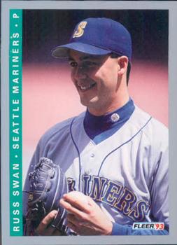 #314 Russ Swan - Seattle Mariners - 1993 Fleer Baseball