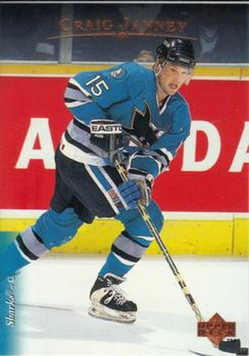 #315 Craig Janney - San Jose Sharks - 1995-96 Upper Deck Hockey