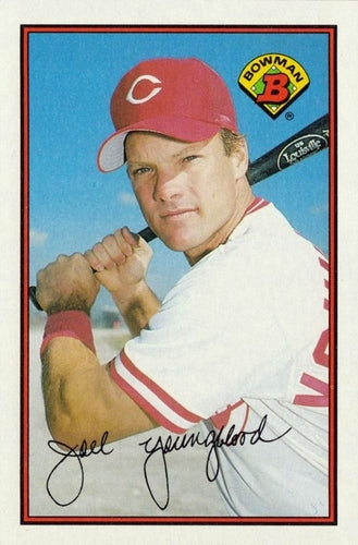 #315 Joel Youngblood - Cincinnati Reds - 1989 Bowman Baseball
