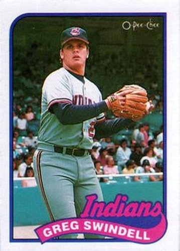 #315 Greg Swindell - Cleveland Indians - 1989 O-Pee-Chee Baseball