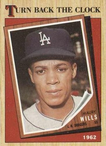 #315 Maury Wills - Los Angeles Dodgers - 1987 Topps Baseball