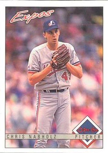 #315 Chris Nabholz - Montreal Expos - 1993 O-Pee-Chee Baseball
