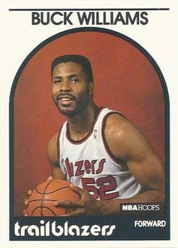 #315 Buck Williams - Portland Trail Blazers - 1989-90 Hoops Basketball