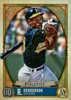 #315 Rickey Henderson - Oakland Athletics - 2021 Topps Gypsy Queen Baseball