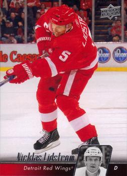 #315 Nicklas Lidstrom - Detroit Red Wings - 2010-11 Upper Deck Hockey