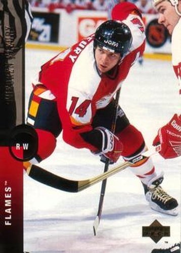 #315 Theoren Fleury - Calgary Flames - 1994-95 Upper Deck Hockey