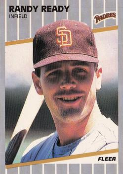 #315 Randy Ready - San Diego Padres - 1989 Fleer Baseball