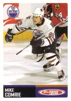 #315 Mike Comrie - Edmonton Oilers - 2002-03 Topps Total Hockey