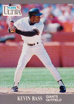 #315 Kevin Bass - San Francisco Giants - 1991 Ultra Baseball
