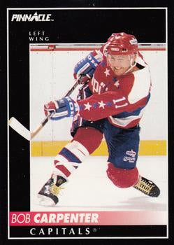 #315 Bob Carpenter - Washington Capitals - 1992-93 Pinnacle Canadian Hockey