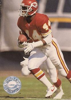 #315 Harvey Williams - Kansas City Chiefs - 1991 Pro Set Platinum Football