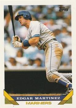 #315 Edgar Martinez - Seattle Mariners - 1993 Topps Baseball