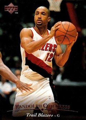 #315 Randolph Childress - Portland Trail Blazers - 1995-96 Upper Deck Basketball