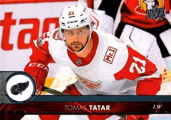 #315 Tomas Tatar - Detroit Red Wings - 2017-18 Upper Deck Hockey