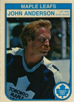 #315 John Anderson - Toronto Maple Leafs - 1982-83 O-Pee-Chee Hockey