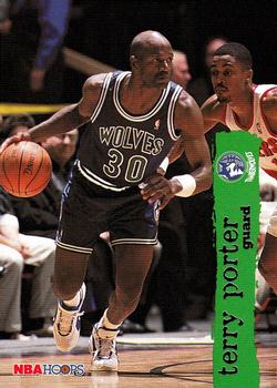 #315 Terry Porter - Minnesota Timberwolves - 1995-96 Hoops Basketball