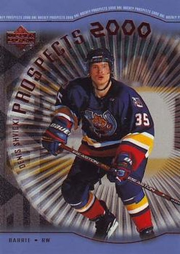 #315 Denis Shvidki - Barrie Colts - 1999-00 Upper Deck Hockey