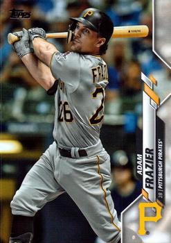 #315 Adam Frazier - Pittsburgh Pirates - 2020 Topps Baseball