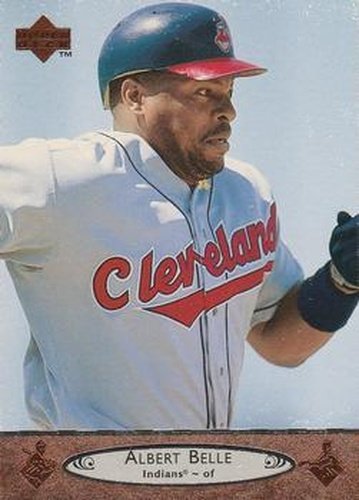 #315 Albert Belle - Cleveland Indians - 1996 Upper Deck Baseball